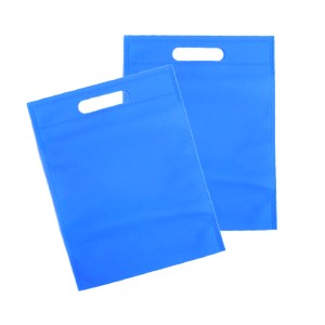 22.5x30x10 BOLSA DE FRISELINA RIÑON AZUL FRANCIA